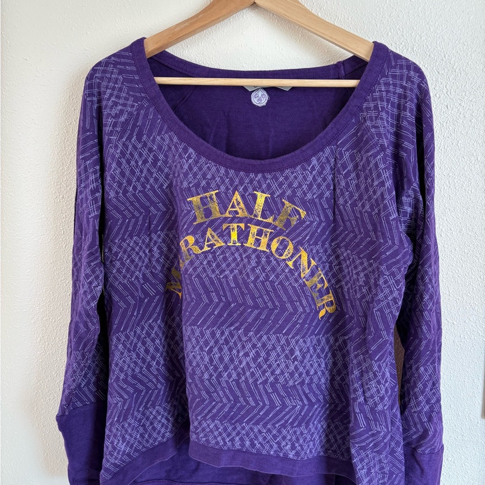 Purple Long Sleeve Women's Top